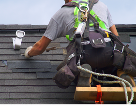 Roofer Doing Repairs